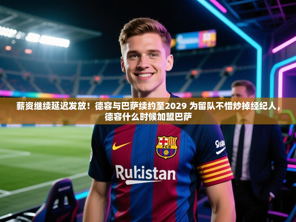 薪资继续延迟发放！德容与巴萨续约至2029 为留队不惜炒掉经纪人，德容什么时候加盟巴萨